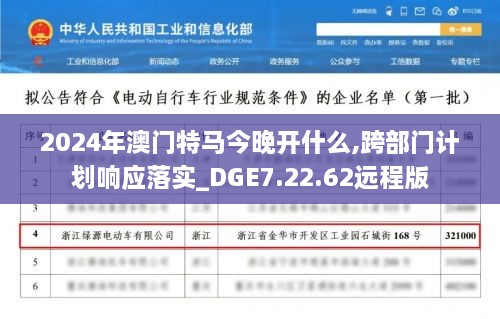 2024年澳門特馬今晚開什么,跨部門計劃響應(yīng)落實_DGE7.22.62遠(yuǎn)程版