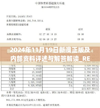 2024年11月19日新澳正版及內部資料評述與解答解讀_REG1.46.86先鋒版