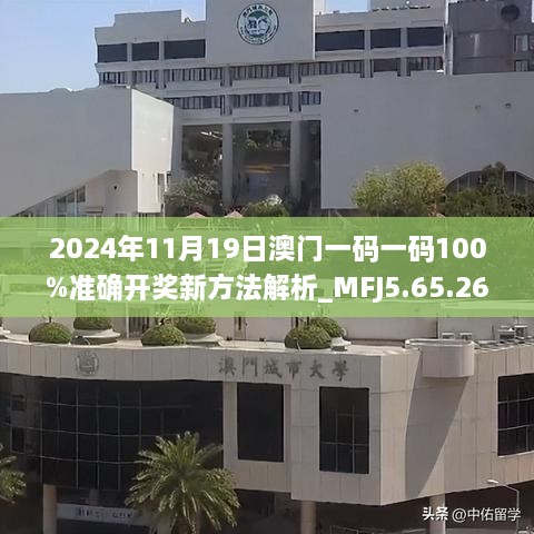 2024年11月19日澳門一碼一碼100%準(zhǔn)確開(kāi)獎(jiǎng)新方法解析_MFJ5.65.26奢華版