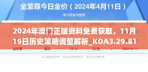 2024年澳門正版資料免費(fèi)獲取，11月19日歷史策略調(diào)整解析_KOA3.29.81旅行助手版