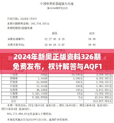 2024年新奧正版資料326期免費發(fā)布，權(quán)計解答與AQF1.37.36方案版詳解