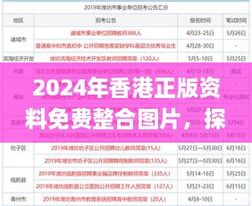 2024年香港正版資料免費(fèi)整合圖片，探索歷史上的11月19日專(zhuān)家解讀與解析指南_BSX7.13.29套件版