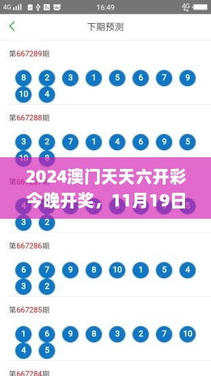 2024澳門天天六開彩今晚開獎(jiǎng)，11月19日多元化策略落實(shí)_DKC9.52.62互助版