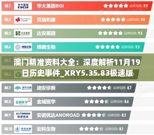 澳門(mén)精準(zhǔn)資料大全：深度解析11月19日歷史事件_XRY5.35.83極速版