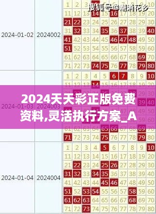 2024天天彩正版免費(fèi)資料,靈活執(zhí)行方案_AHV43.943原型版