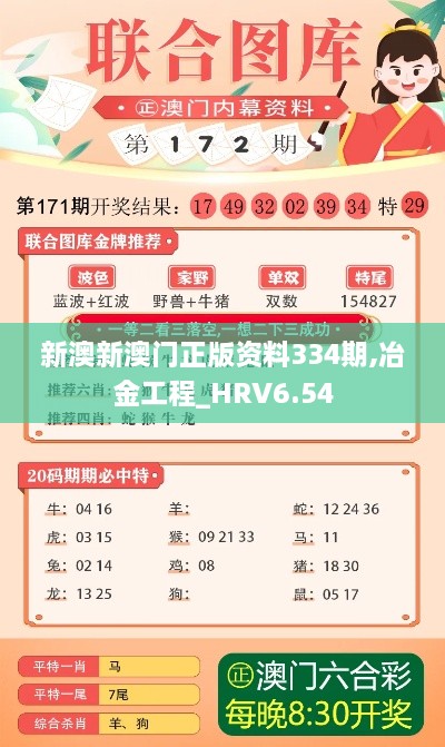 新澳新澳門正版資料334期,冶金工程_HRV6.54