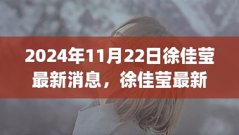 徐佳瑩最新動(dòng)態(tài)，開(kāi)啟音樂(lè)新紀(jì)元，2024年11月22日新篇章揭曉