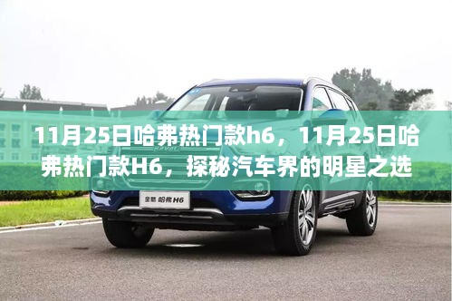 探秘汽車界的明星之選，哈弗熱門款H6深度解析