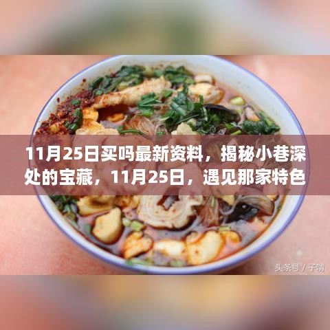 揭秘小巷深處寶藏，特色小店新鮮資訊，11月25日購物指南