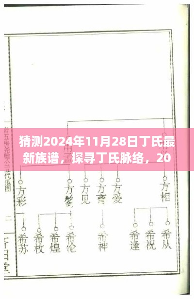 探尋丁氏脈絡，展望2024年丁氏最新族譜展望與未來探尋之路