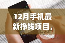 12月手機掙錢新項目，掌握未來，開啟勵志人生之旅！