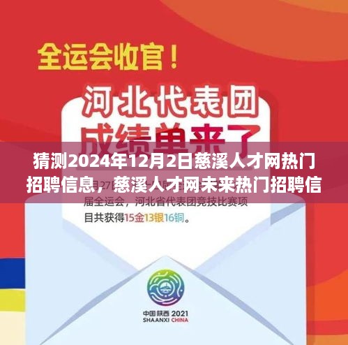 猜測2024年12月2日慈溪人才網(wǎng)熱門招聘信息，慈溪人才網(wǎng)未來熱門招聘信息預(yù)測，深度解析與用戶體驗評測