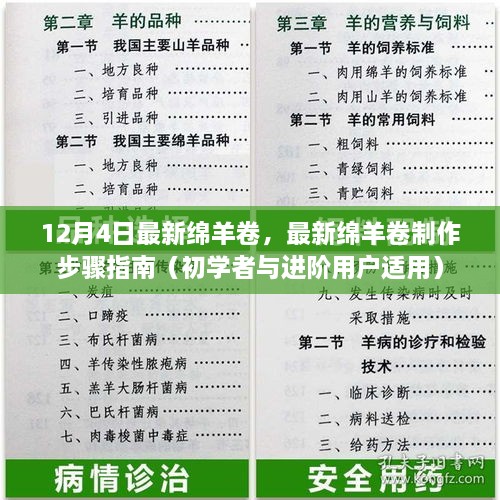 最新綿羊卷制作指南，從初學(xué)者到進(jìn)階用戶(hù)的步驟教程（12月4日更新）