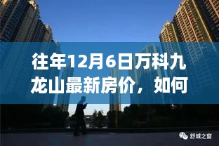 往年12月6日萬科九龍山最新房價，如何查詢往年12月6日萬科九龍山最新房價，詳細(xì)步驟指南