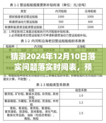 聚焦未來，解讀當(dāng)下——2024年12月10日落實問題時間表全面解析與深度探討產(chǎn)品介紹