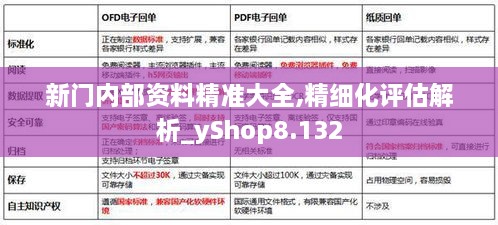 新門內(nèi)部資料精準(zhǔn)大全,精細化評估解析_yShop8.132