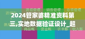 2024管家婆精準(zhǔn)資料第三,實(shí)地?cái)?shù)據(jù)驗(yàn)證設(shè)計(jì)_超級(jí)版8.927