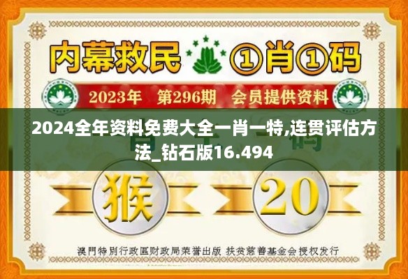 2024全年資料免費(fèi)大全一肖一特,連貫評(píng)估方法_鉆石版16.494