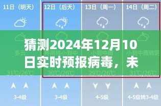 未來天氣之謎，友情與愛的預(yù)測之旅，2024年病毒實時預(yù)報猜想