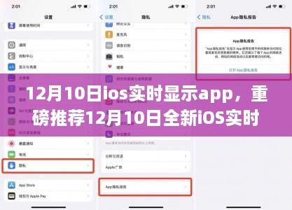 重磅推薦，全新iOS實(shí)時(shí)顯示App，智能生活助手高效便捷上線