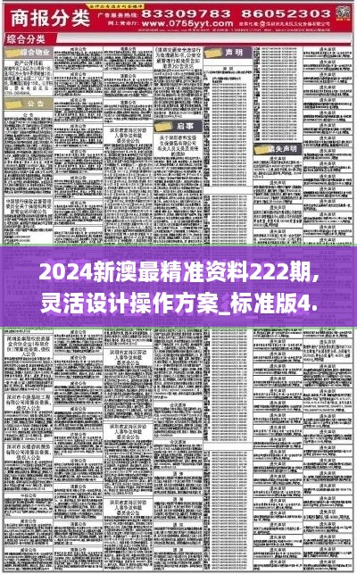 2024新澳最精準(zhǔn)資料222期,靈活設(shè)計(jì)操作方案_標(biāo)準(zhǔn)版4.120