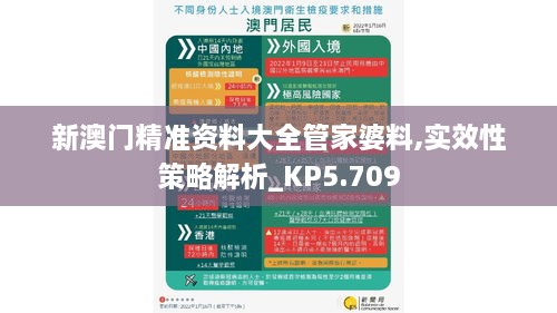 新澳門精準(zhǔn)資料大全管家婆料,實效性策略解析_KP5.709