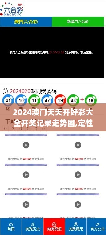 2024澳門天天開好彩大全開獎(jiǎng)記錄走勢圖,定性解析說明_免費(fèi)版18.591