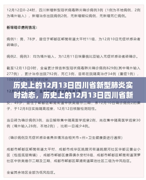 歷史上的12月13日四川省新型肺炎實(shí)時動態(tài)及其深遠(yuǎn)影響