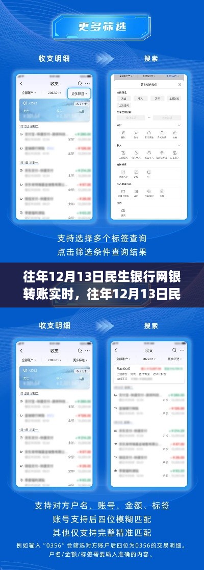 民生銀行網(wǎng)銀轉(zhuǎn)賬實時體驗，探討往年1月13日的轉(zhuǎn)賬實時性及優(yōu)化探討