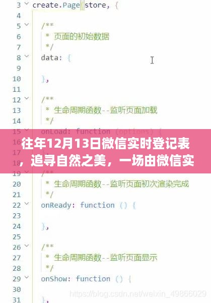 微信實(shí)時(shí)登記表，追尋自然之美的寧靜之旅