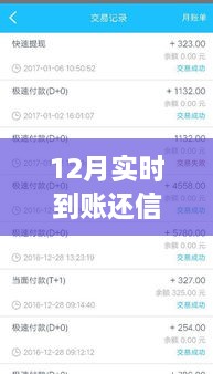 12月實(shí)時到賬，高效管理信用卡欠款，輕松還信用卡