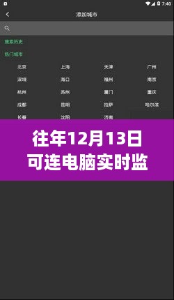 歷年12月13日精選，可連電腦實(shí)時監(jiān)視相機(jī)全解析與功能展示