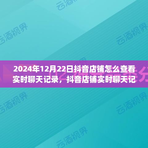 抖音店鋪實(shí)時(shí)聊天記錄查看功能全面評測（2024年最新版）