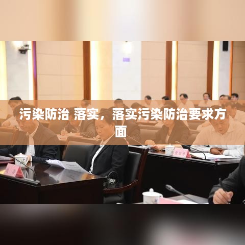 污染防治 落實，落實污染防治要求方面 