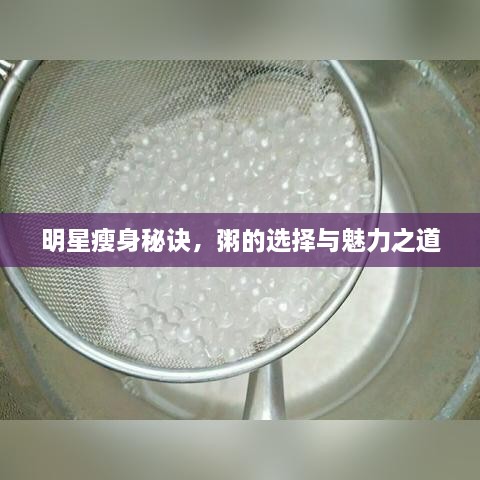 明星瘦身秘訣，粥的選擇與魅力之道