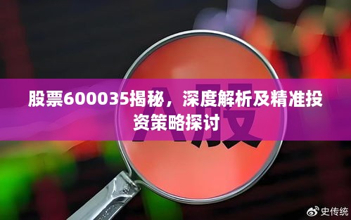 股票600035揭秘，深度解析及精準(zhǔn)投資策略探討