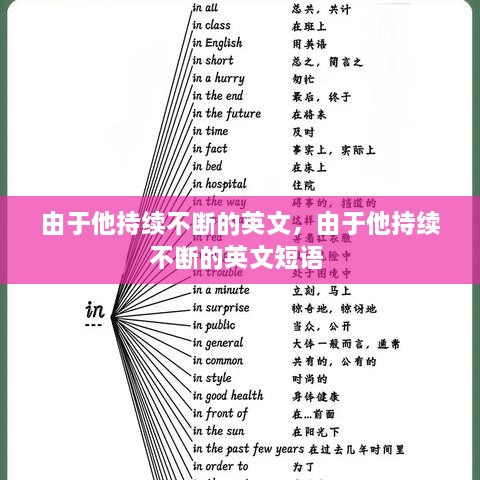 由于他持續(xù)不斷的英文，由于他持續(xù)不斷的英文短語(yǔ) 