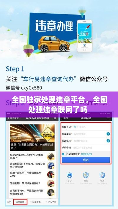 全國(guó)獨(dú)家處理違章平臺(tái)，全國(guó)處理違章聯(lián)網(wǎng)了嗎 