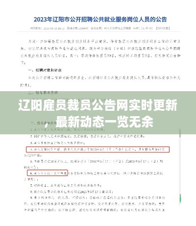 遼陽雇員裁員公告網(wǎng)實時更新，最新動態(tài)一覽無余